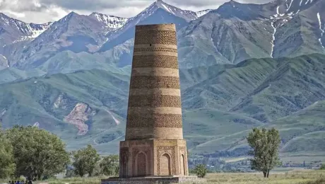 Kyrgyzstan – places to see – Burana Tower Kyrgyzstan - places to see - Burana Tower