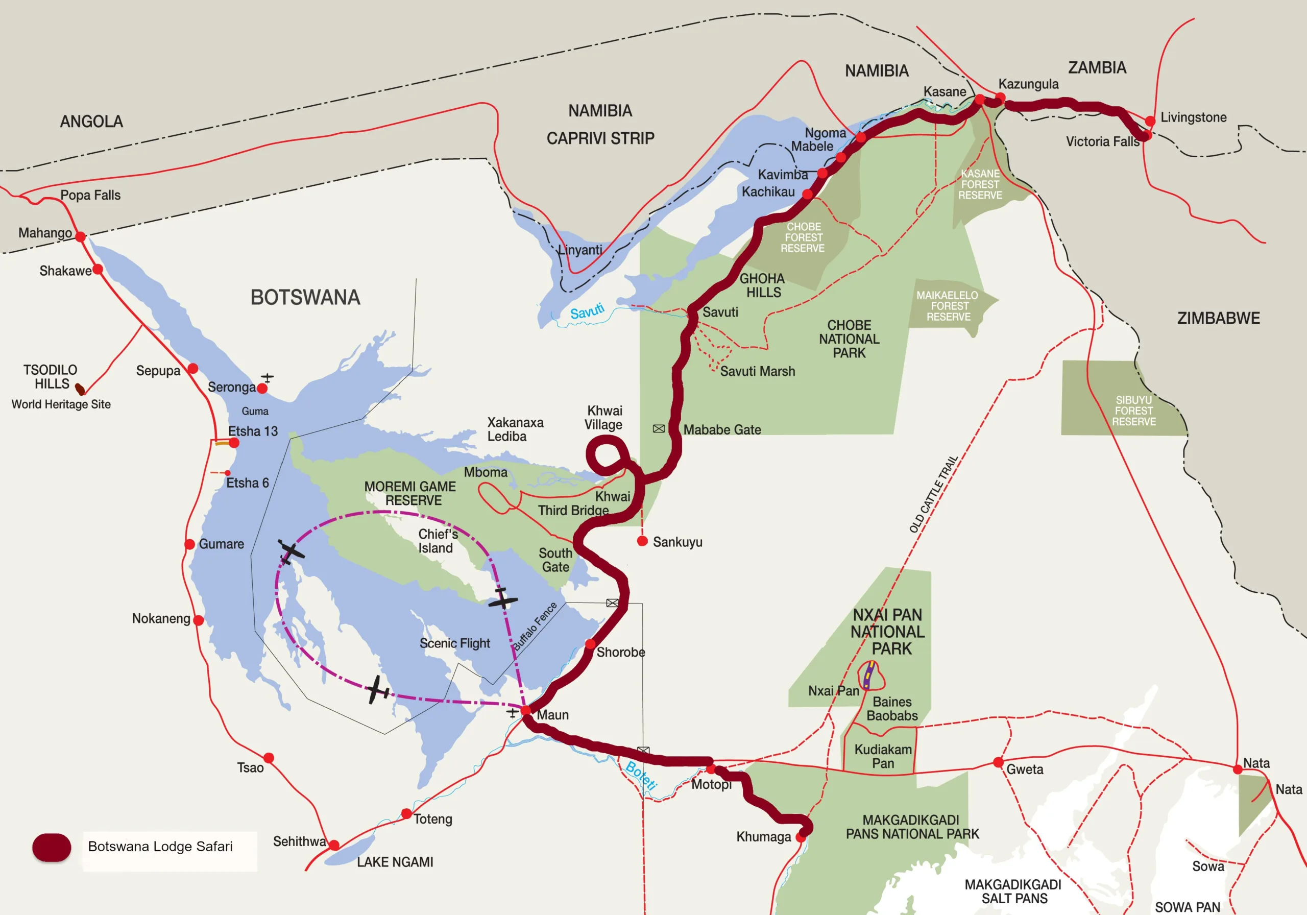 Botswana Lodge Safari Botswana Lodge Safari